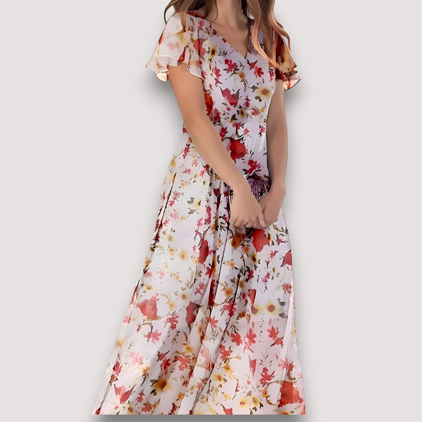 Svea™ | Lyxig maxiklänning med smickrande passform