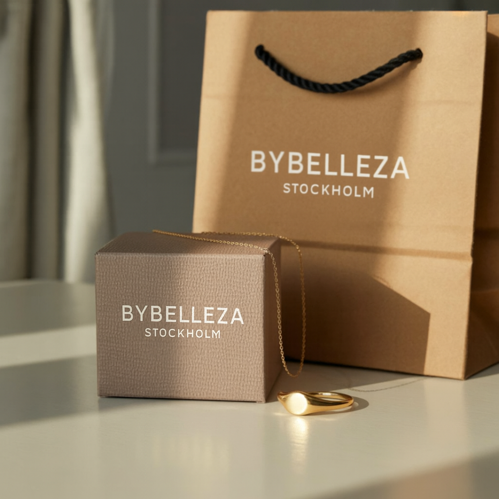 Vendela™ | Ringset i 3 delar med ädel guldfinish