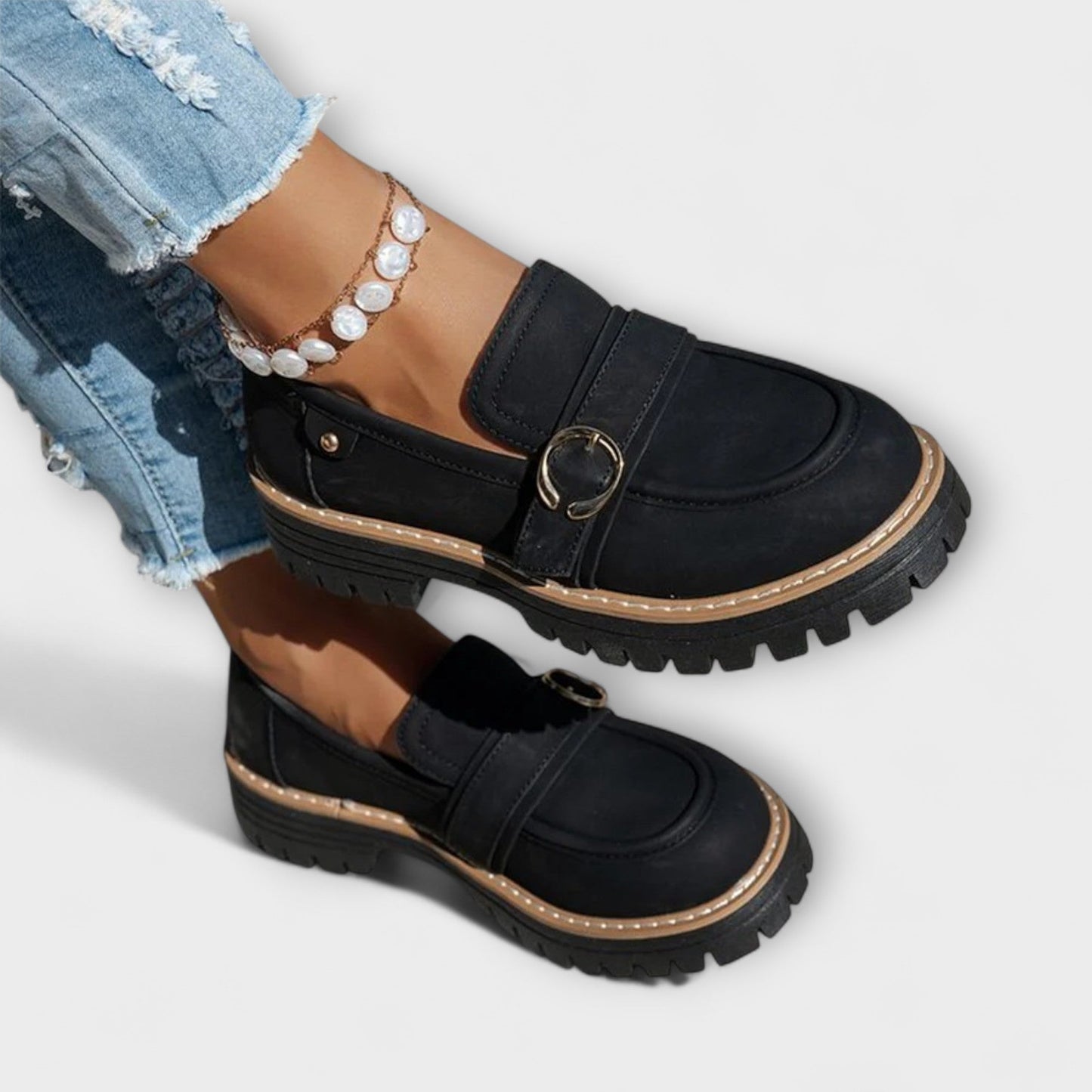 Astrid™ | Casual Loafers med Rund Tå