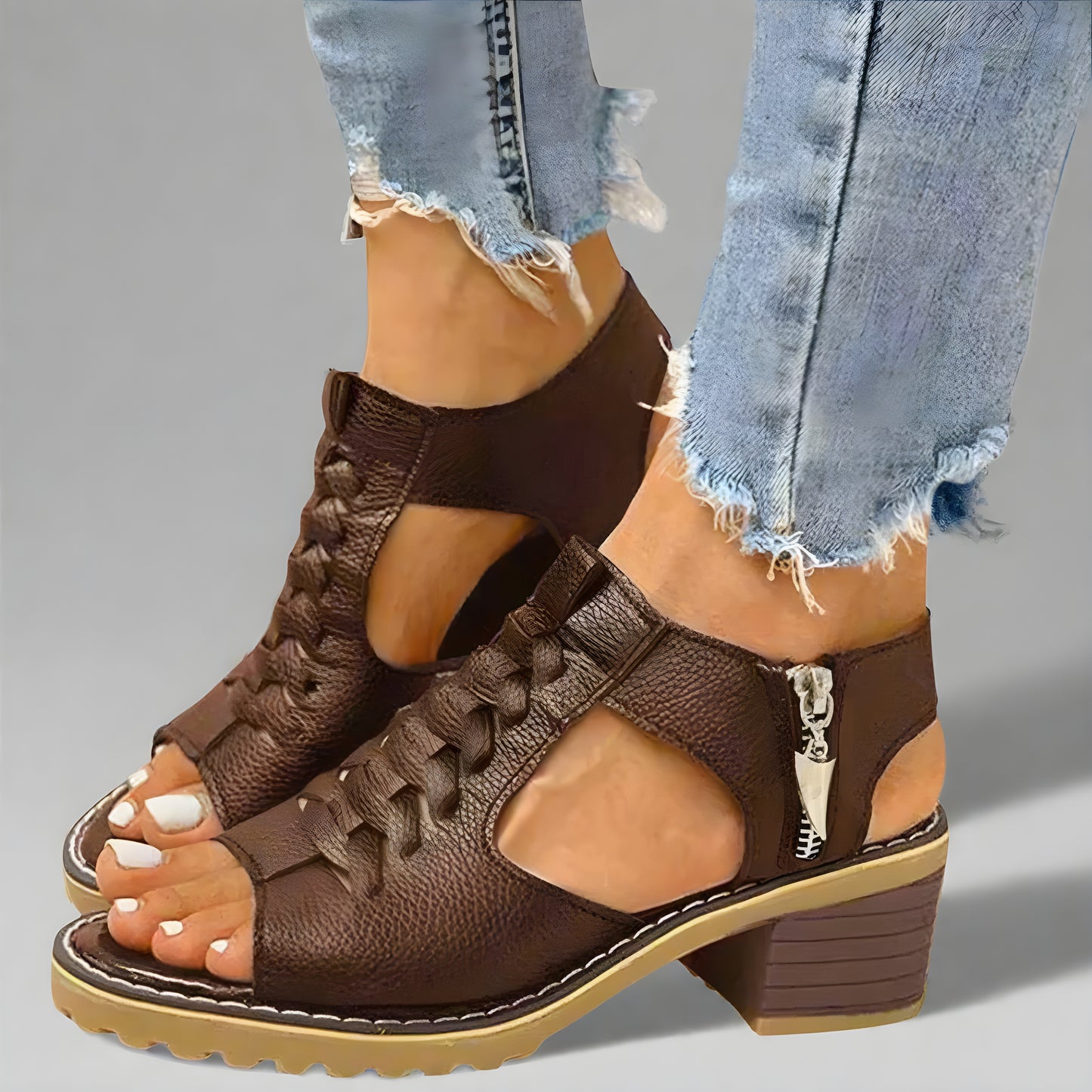 Josefin™ | Ortopediska sandaler med förstklassig hälkomfort