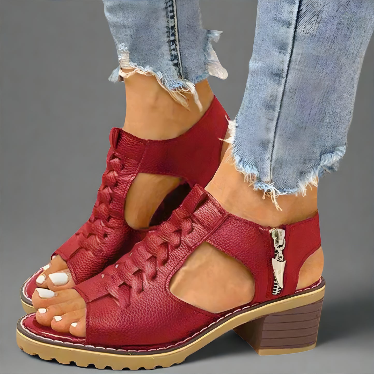 Josefin™ | Ortopediska sandaler med förstklassig hälkomfort