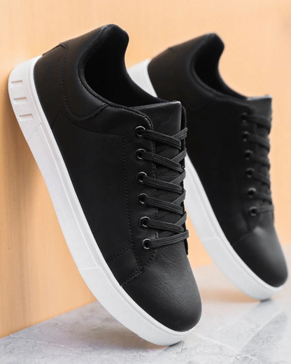 Givallis™ | Corrado Klassieke Leren Sneakers