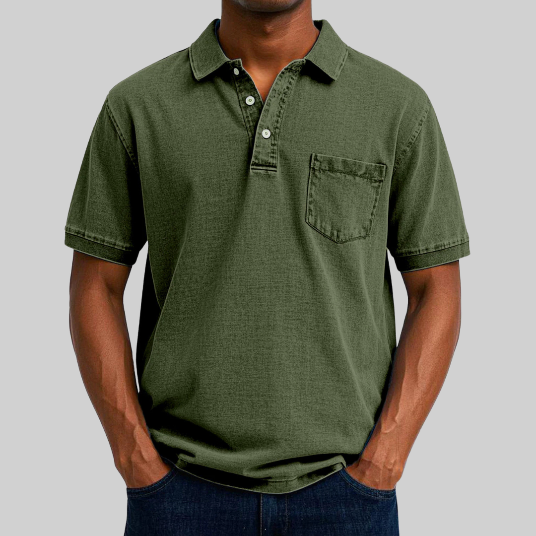 Simon™ | Avslappnad Pikétröja