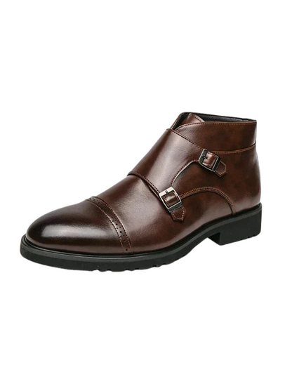 Mattias™ | Läderboots med spänne