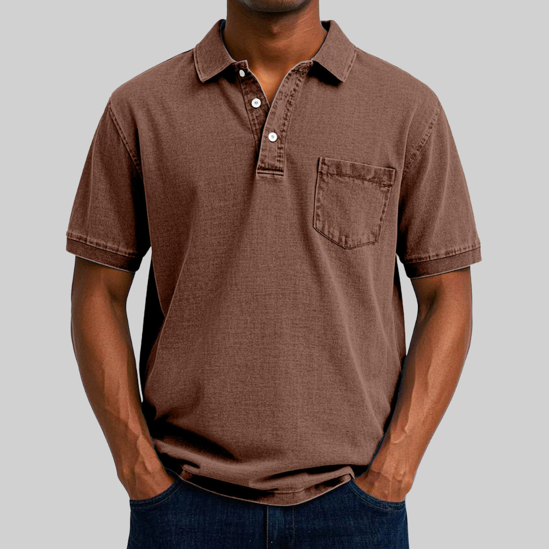 Simon™ | Avslappnad Pikétröja