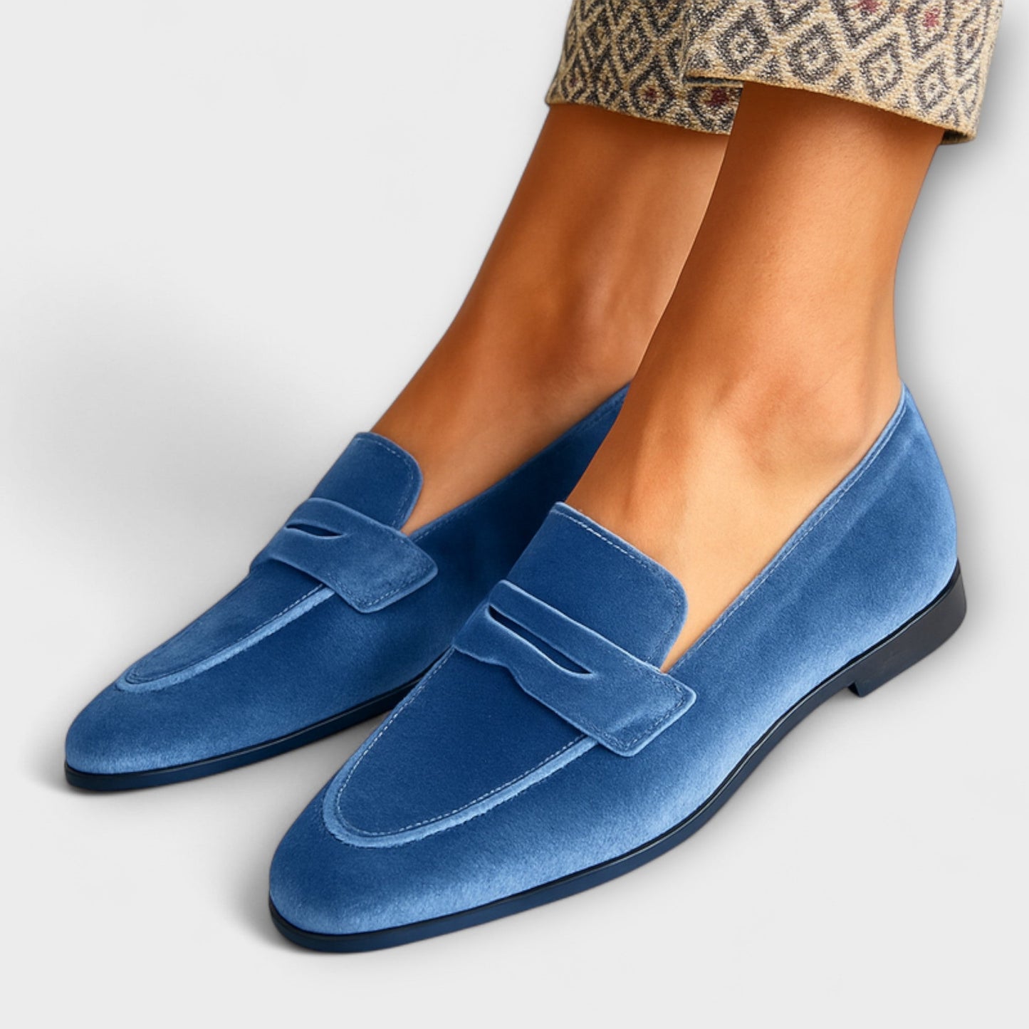 Emilia™ | Mjuka Velourloafers