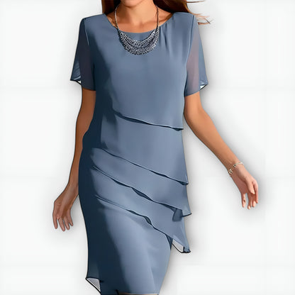 Ebba™ - Stilfull figurnära klänning