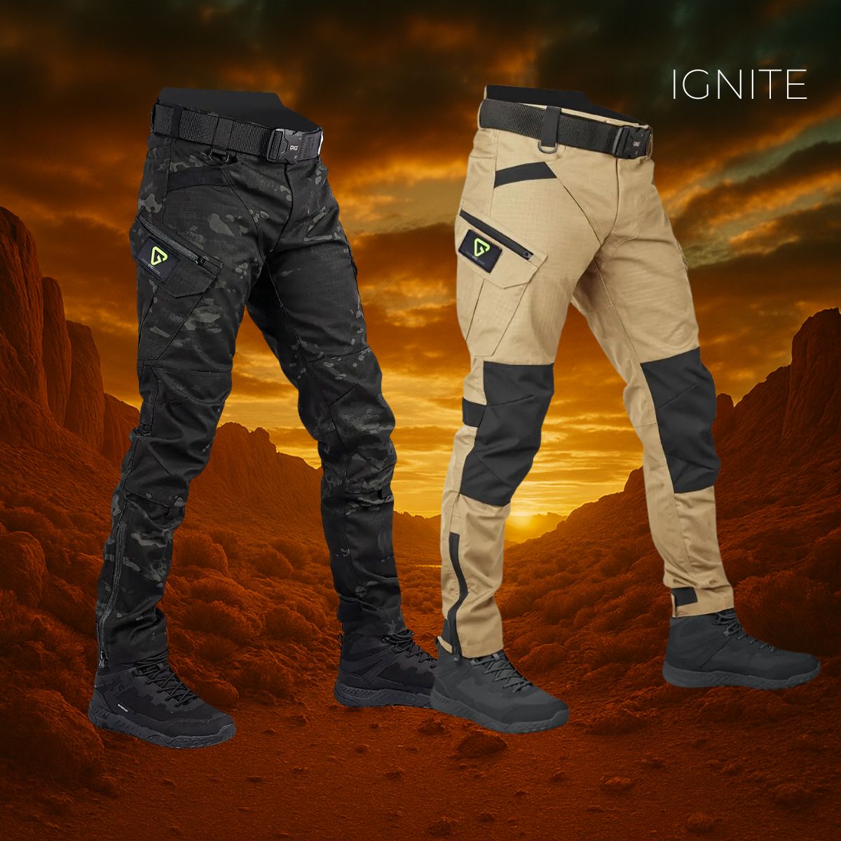 Lars™ | Taktiska Cargo Byxor – Vid köp av 2 byxor får du ett gratis bälte