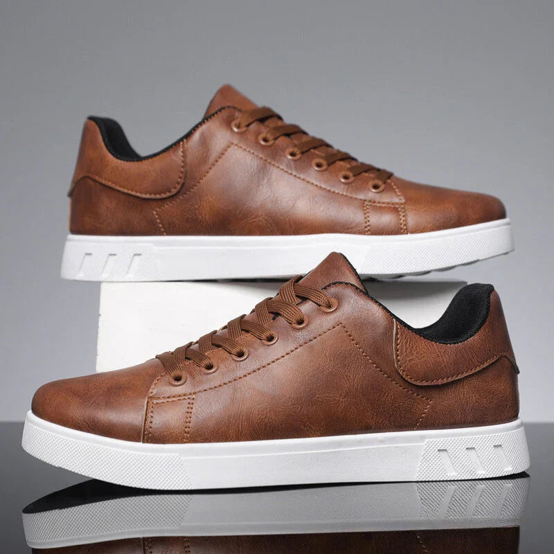 Givallis™ | Corrado Klassieke Leren Sneakers