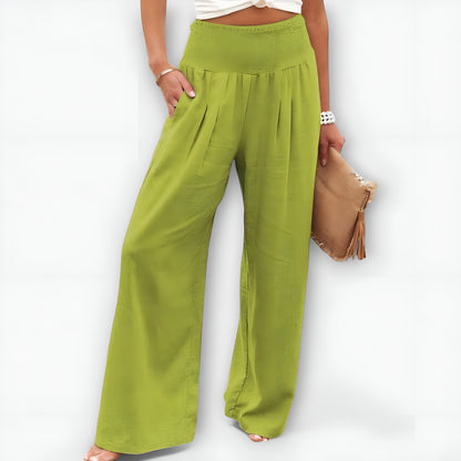 Moa™ | Lediga vida linnébyxor