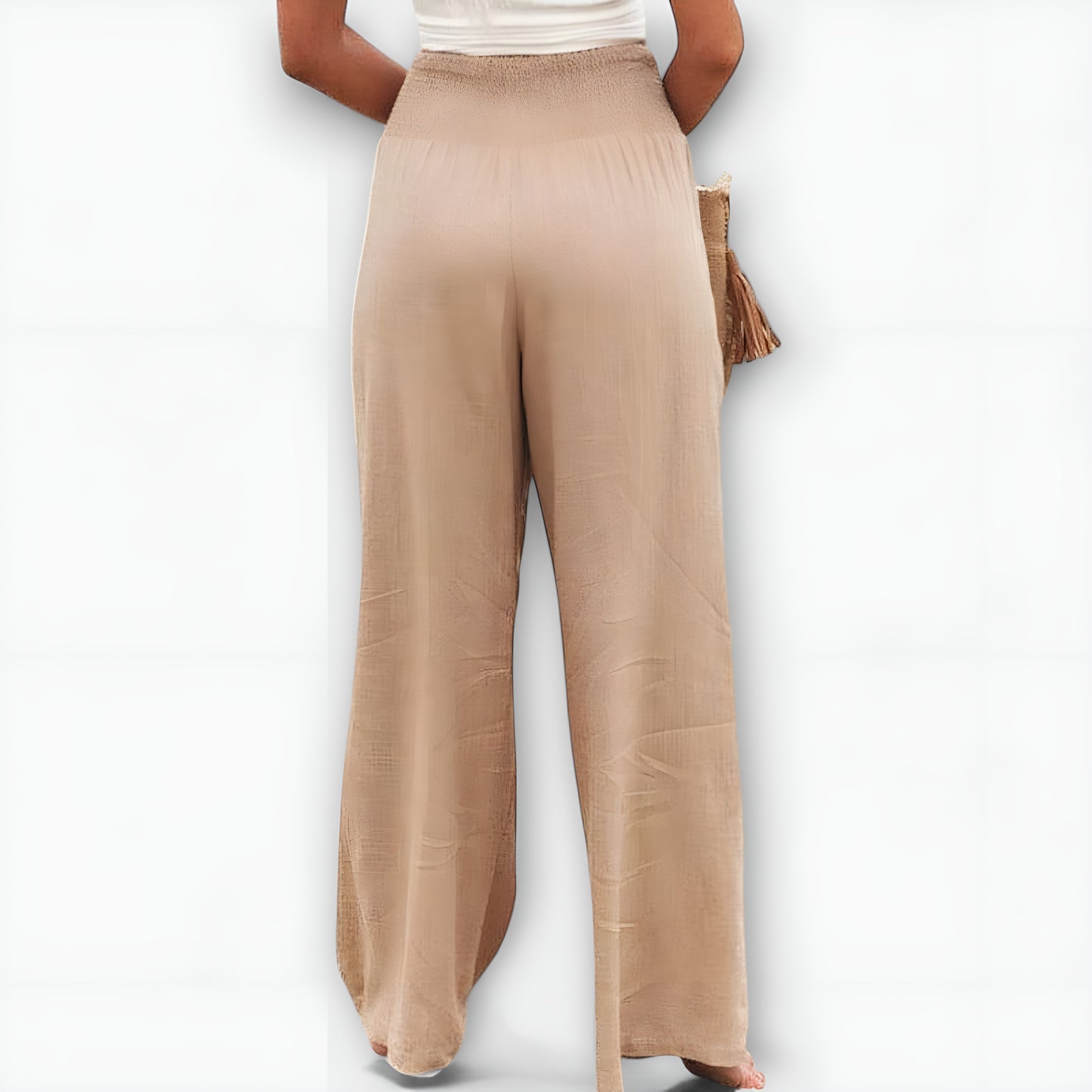 Moa™ | Lediga vida linnébyxor