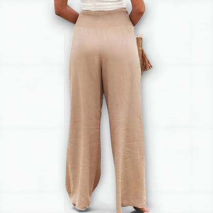 Moa™ | Lediga vida linnébyxor