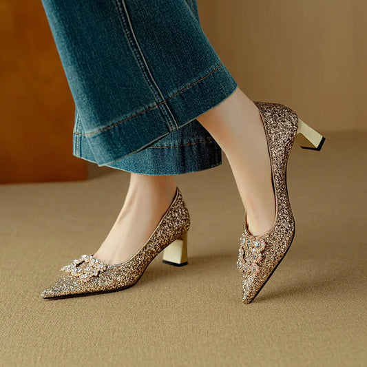 Cecilia™ | Glitter Mary Janes
