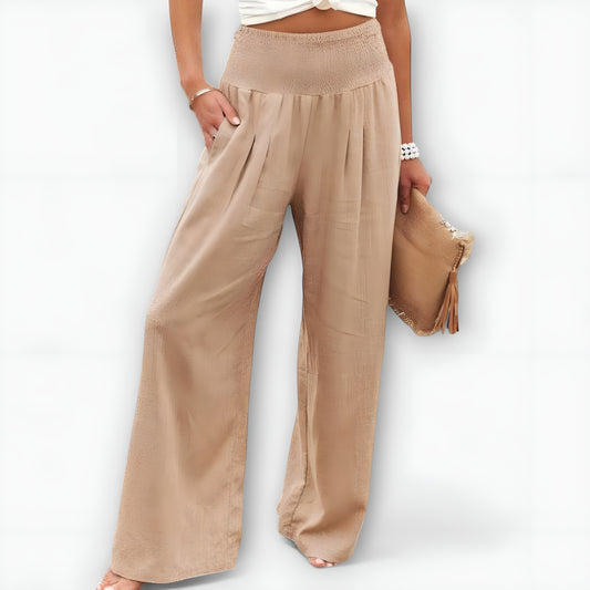 Moa™ | Lediga vida linnébyxor