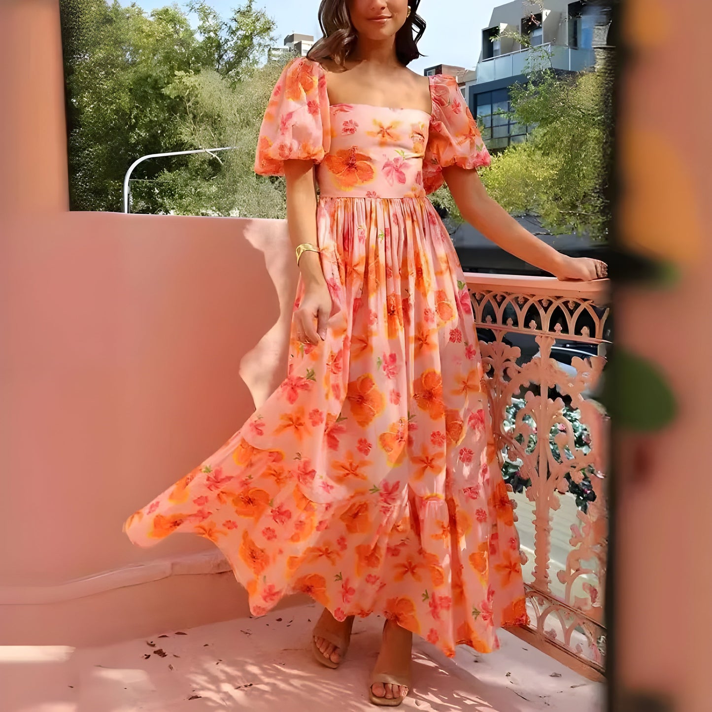 Elsa™ | Elegant maxiklänning med smickrande skärning och somrig komfort