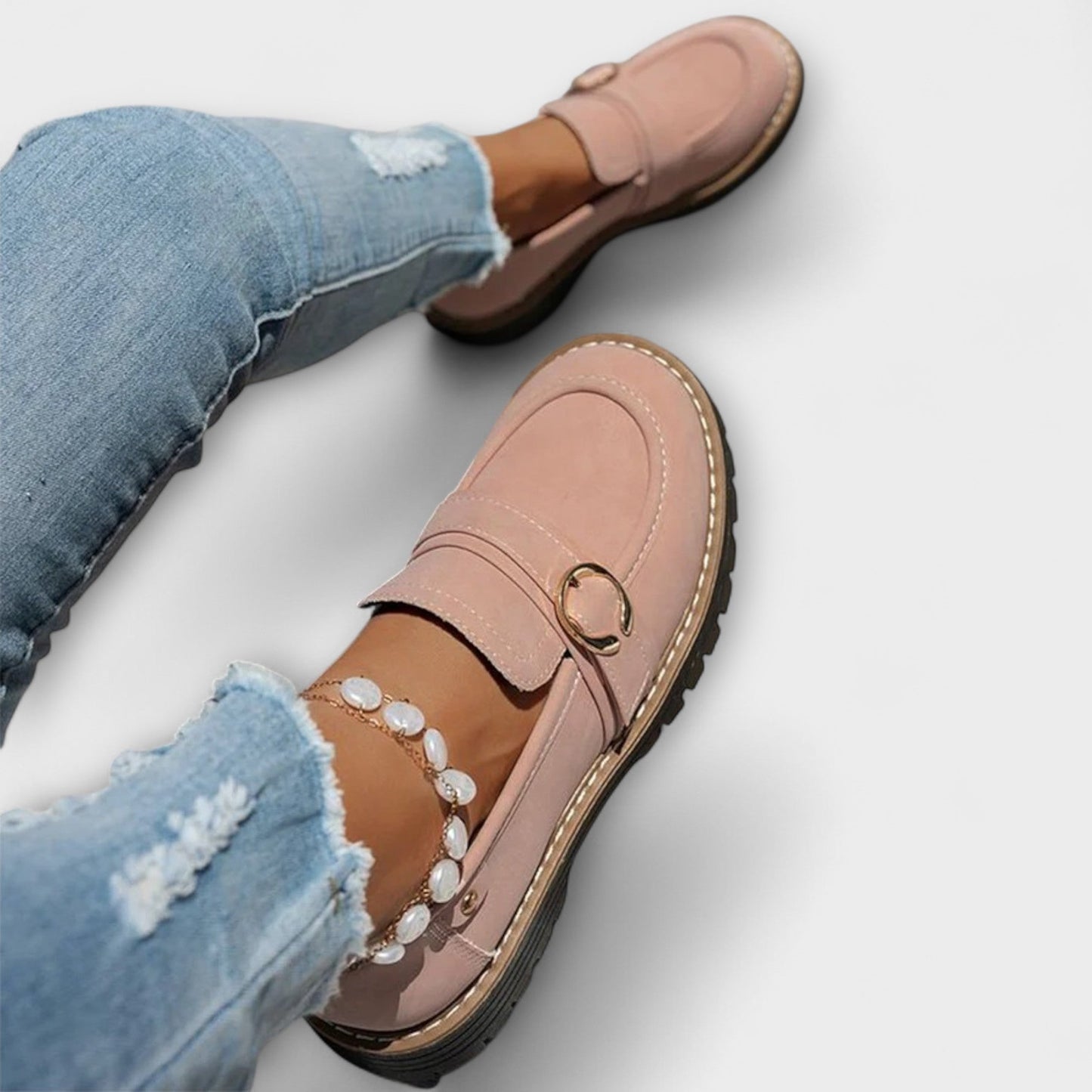Astrid™ | Casual Loafers med Rund Tå