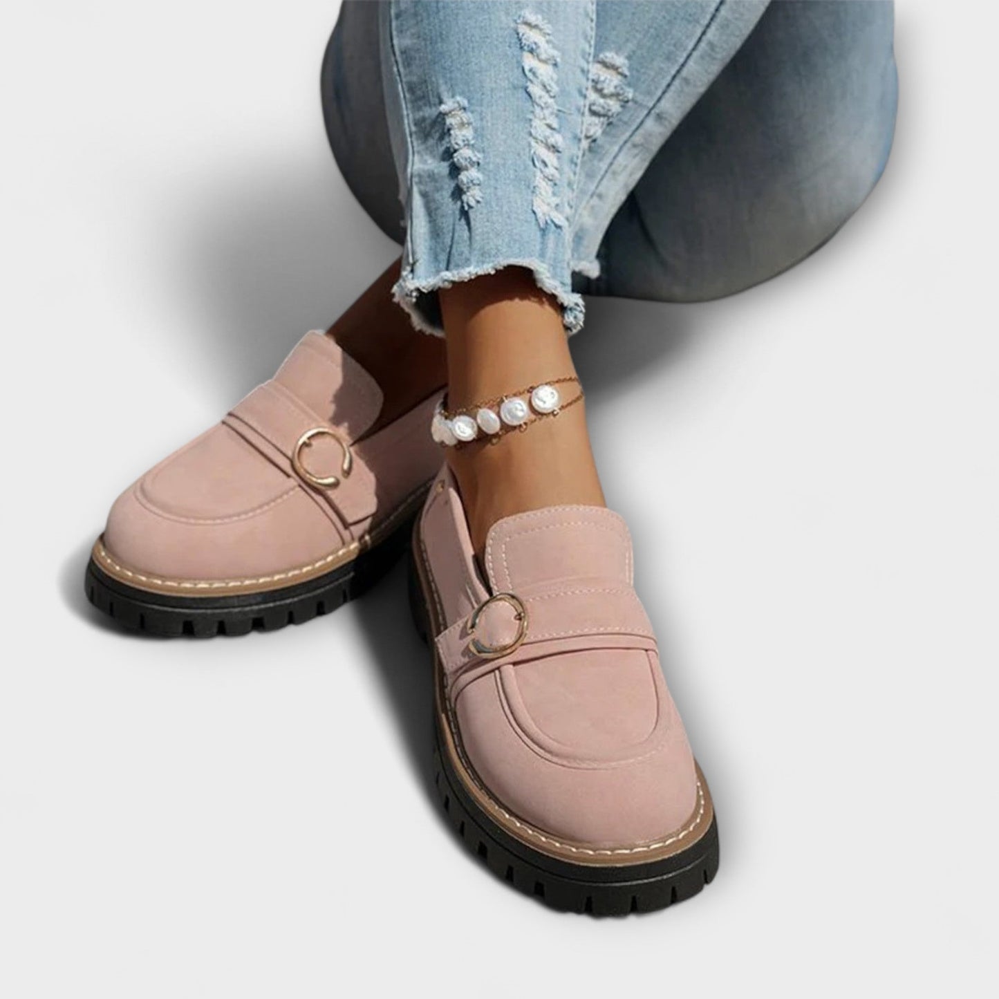Astrid™ | Casual Loafers med Rund Tå