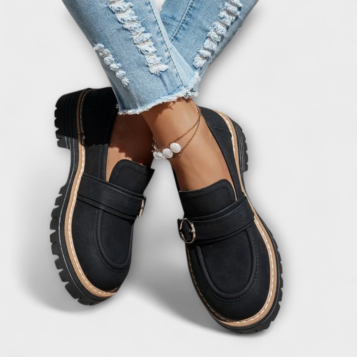 Astrid™ | Casual Loafers med Rund Tå