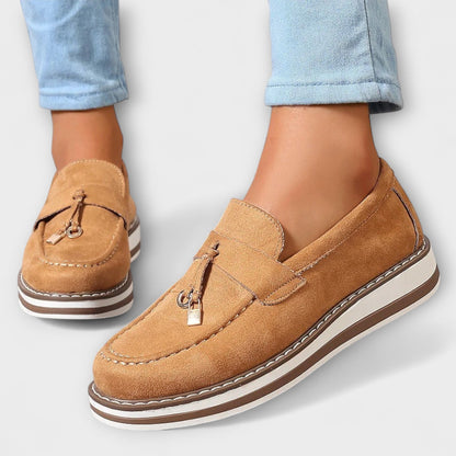 Ebba™ | Casual Loafers med Rund Tå