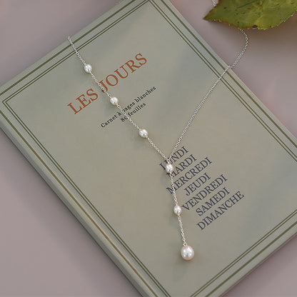 Vintage Hängsmycke Pärlhalsband