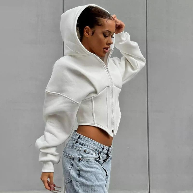 Maja™ | Overshirt Huvtröja – Mode och Komfort i ett