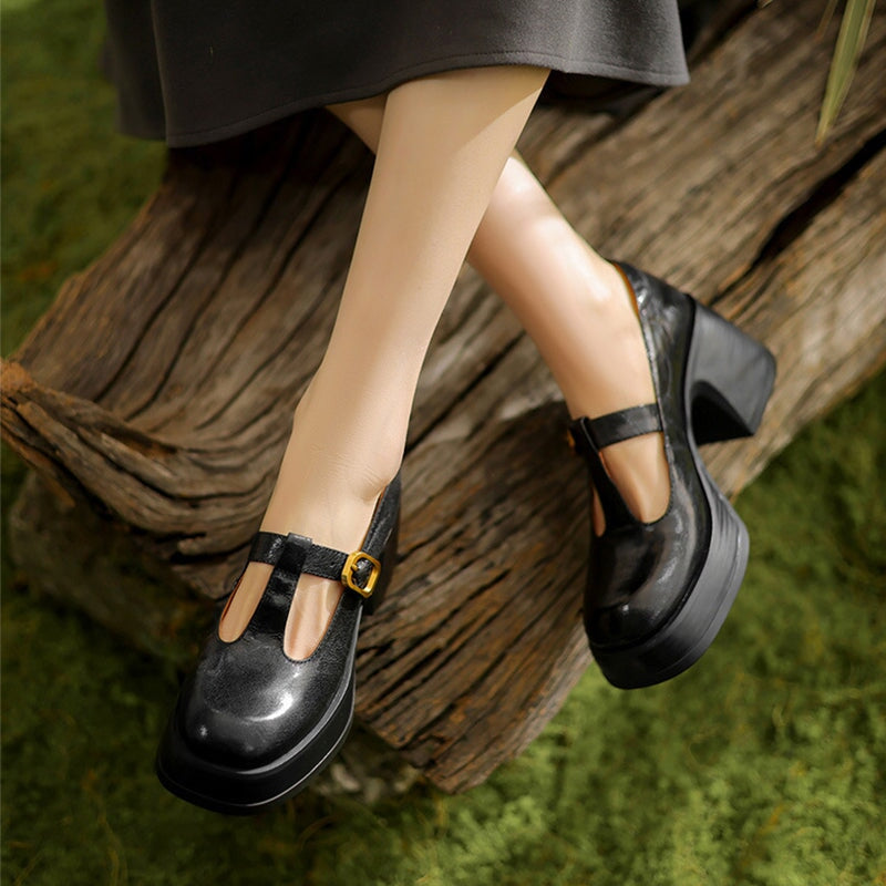 Linnea™ | Eleganta Ciala Mary Janes